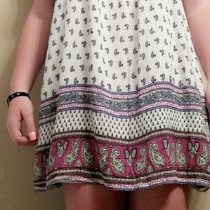 Boho Style KORI America paisley dress